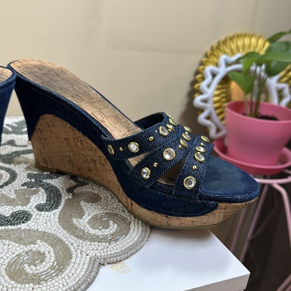 Guess denim wedges - Picture 11 of 12